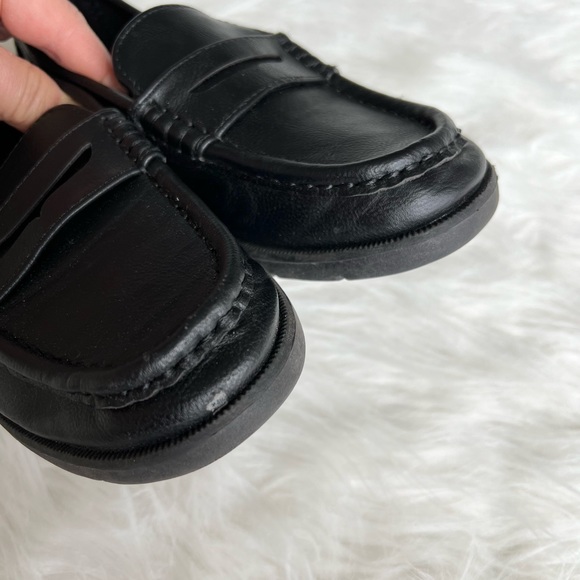 H&M Boys Black Loafers Size 13 - Picture 6 of 6